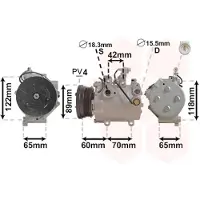 VAN WEZEL 5200K125 Aircopomp