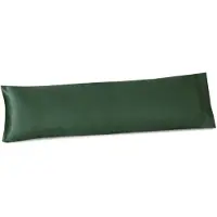 Beauty Silk - Satijnen Body Pillow Kussensloop - Groen - 40x145 cm - Glans Satijn