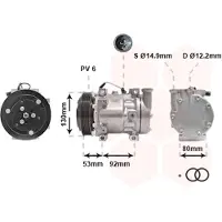 VAN WEZEL 0100K009 Aircopomp