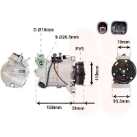 VAN WEZEL 5900K143 Aircopomp