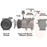 VAN WEZEL 8200K341 Aircopomp