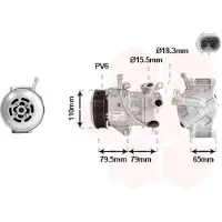 VAN WEZEL 5300K720 Aircopomp