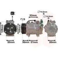 VAN WEZEL 5901K704 Aircopomp