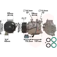 VAN WEZEL 2500K311 Aircopomp
