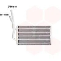 VAN WEZEL 18006316 Kachelradiateur, interieurverwarming