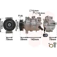 VAN WEZEL 0300K401 Aircopomp