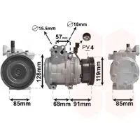 VAN WEZEL 8300K155 Aircopomp