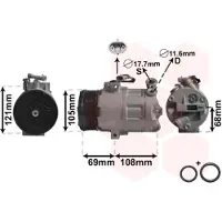 VAN WEZEL 3700K358 Aircopomp