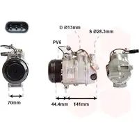 VAN WEZEL 3001K713 Aircopomp