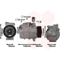 VAN WEZEL 0600K496 Aircopomp