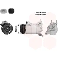 VAN WEZEL 1800K392 Aircopomp