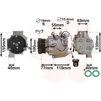 VAN WEZEL 2500K208 Aircopomp