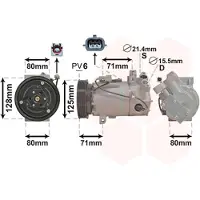 VAN WEZEL 4300K636 Aircopomp