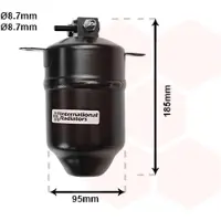 VAN WEZEL 0600D001 Airco droger