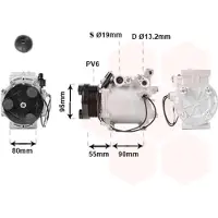 VAN WEZEL 3200K242 Aircopomp