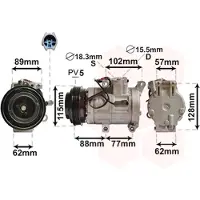 VAN WEZEL 2700K276 Aircopomp