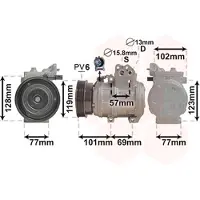 VAN WEZEL 8300K146 Aircopomp