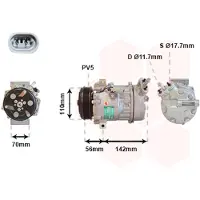 VAN WEZEL 3700K449 Aircopomp