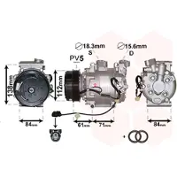 VAN WEZEL 2500K275 Aircopomp