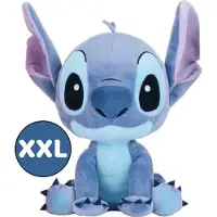 Lilo & Stitch Stitch - Disney Pluche Knuffel XXL 70 cm - Mega Grote XL Plush - Lilo en Stitch Extra Groot - Angel - Leroy - Scrump - Stitch - Speelgoed Cadeau Kinderen Jongens Meisjes