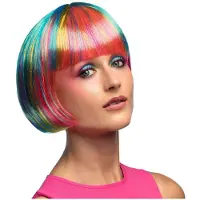 Boland Gekleurde pruik pebbles