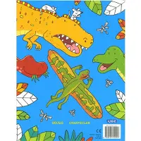 Deltas -Dino kleurboek Kleurboek