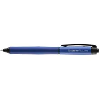 Stabilo PALETTE - Rollerball - Met Klikmechanisme - Gel Inkt - Blauw - Fine 0,4 mm - Doos 10 Stuks