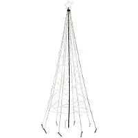 Lumineo Vlaggenmast kerstboom | | Ø 1 x 3.2 meter