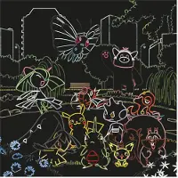 Pokémon Deltas kraskaarten