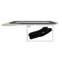 Berg Trampoline Rand Rechthoekig champion Ultim Flatground 500x300 cm Zwart