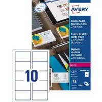 Avery P250 VISITE Q&C COL LASER 220G