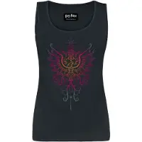 Harry Potter Tanktop - Phoenix - S tot XL - voor Vrouwen - zwart | Maat XL