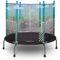 Toyz Trampoline, buitentrampoline voor kinderen, tuintrampoline, 128x128x112cm, model Rakete
