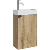 Badplaats Toiletmeubel apollo 40 x 22 cm licht fonteinmeubel met