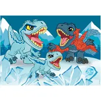 Clementoni Puzzles Jurassic World 2 x 20 pièces
