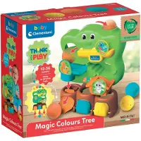 Clementoni Baby - Ballenboom - Activity Center - Ballenbaan met 3 Ballen - Speelgoed voor Kinderen vanaf 1 jaar