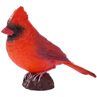 MOJO Speelgoed, rode kardinaal vogel, speelfiguur, kunststof