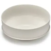 Serax Kom Dune Tableware By Kelly Wearstler White L 28,5 cm