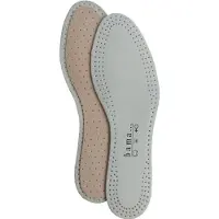 Bama Classic Exquisit Leren Inlegzool - Lederzool - Latex Schuim met Koolstof - Vochtopnemend en Schokdempend - Maat 36