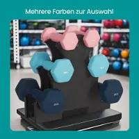 Songmics Halterset – 3 Paar – 2 x 1 kg – Kleine Fitnessset