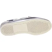 Sebago Women Docksides Portland Met Woman Silver-Schoenmaat 38