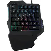 Logilink - Gaming - toetsenbord - Verlicht - USB Zwart