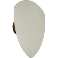 QAZQA Design wandlamp beige organisch 32cm 2-lichts - Pulley