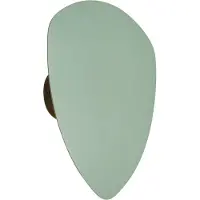 QAZQA Design wandlamp groen organisch 20 cm 2-lichts - Pulley