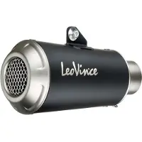 Leovince Lv-10 Black Edition Kawasaki Z 900 20-22 15239b Gehomologeerde Uitlaatdemper