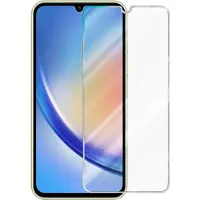 Cadorabo Screenprotector geschikt voor Samsung Galaxy A34 5G - Pantser film Beschermende film in KRISTALHELDER Geharde (Tempered) display beschermglas in 9H hardheid met 3D Touch