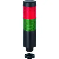 Werma Signaltechnik Signaalzuil 698.120.75 K37 LED Groen, Rood 1 stuk(s)