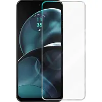 Cadorabo Screenprotector geschikt voor Motorola Moto G14 - Pantser film Beschermende film in KRISTALHELDER Geharde (Tempered) display beschermglas in 9H hardheid met 3D Touch