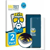 BROTECT - Screenprotector voor OnePlus 12R - Folie Beschermfolie transparant volledig dekking - 2 Stuks