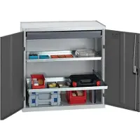 Stumpf gereedschap-/voorraadkast H1.000xB1.000xD500mm 1Schubl.2BD...